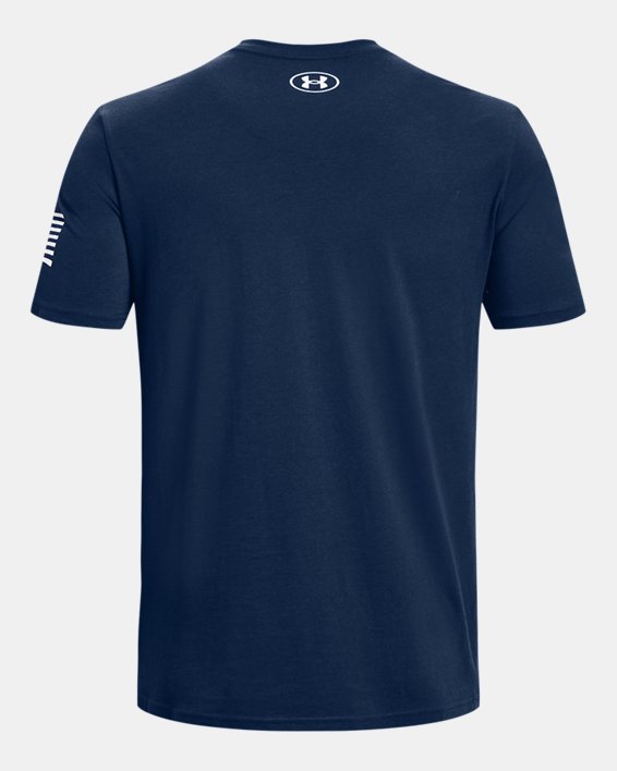 Men's UA Freedom Tactical Graphic T-Shirt, Blue, pdpMainDesktop image number 4